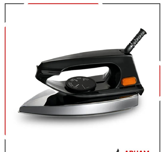 Light Weight Dry Iron - Imported - New Model - 1000 Watts - Solar Compatible